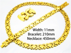 HY Jewelry Necklaces and Bracelets Sets-HY63S0310JOR