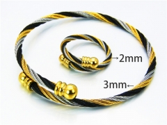 HY Jewelry Wholesale Bangle (Steel Wire)-HY38S0151HLS