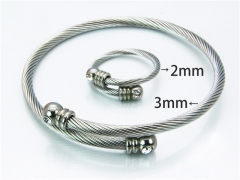 HY Jewelry Wholesale Bangle (Steel Wire)-HY38S0155HFF