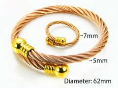 HY Jewelry Wholesale Bangle (Steel Wire)-HY38S0215HOE