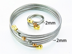 HY Jewelry Wholesale Bangle (Steel Wire)-HY38S0122HLF