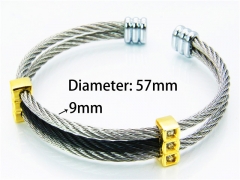 HY Jewelry Wholesale Bangle (Steel Wire)-HY38B0469HMX