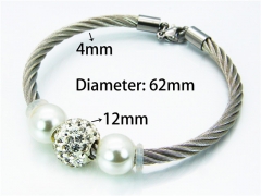 HY Jewelry Wholesale Bangle (Steel Wire)-HY38B0434HKC