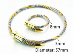 HY Jewelry Wholesale Bangle (Steel Wire)-HY38S0199HKY
