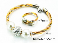 HY Jewelry Wholesale Bangle (Steel Wire)-HY38S0208HOW