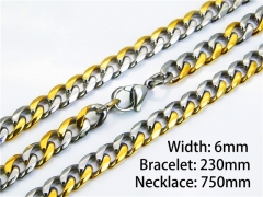 Necklaces &amp; Bracelets (18K-Gold Color)-HY40S0152JZL
