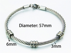 HY Jewelry Wholesale Bangle (Steel Wire)-HY38B0431HKW