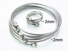 HY Jewelry Wholesale Bangle (Steel Wire)-HY38S0121HJG