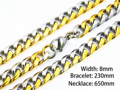 Necklaces &amp; Bracelets (18K-Gold Color)-HY40S0159JIZ