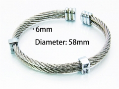 HY Jewelry Wholesale Bangle (Steel Wire)-HY38B0452HKT