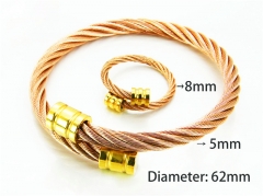 HY Jewelry Wholesale Bangle (Steel Wire)-HY38S0217HOE