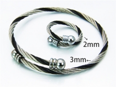 HY Jewelry Wholesale Bangle (Steel Wire)-HY38S0148HIQ
