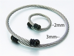 HY Jewelry Wholesale Bangle (Steel Wire)-HY38S0145HHD