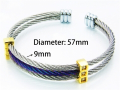 HY Jewelry Wholesale Bangle (Steel Wire)-HY38B0471HMX