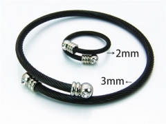 HY Jewelry Wholesale Bangle (Steel Wire)-HY38S0159HIT