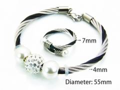 HY Jewelry Wholesale Bangle (Steel Wire)-HY38S0209HME