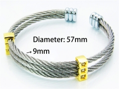 HY Jewelry Wholesale Bangle (Steel Wire)-HY38B0463HLX
