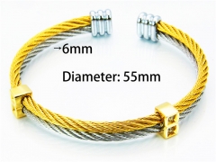HY Jewelry Wholesale Bangle (Steel Wire)-HY38B0458HMW