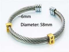 HY Jewelry Wholesale Bangle (Steel Wire)-HY38B0454HMC