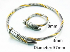 HY Jewelry Wholesale Bangle (Steel Wire)-HY38S0198HJU