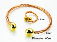 HY Jewelry Wholesale Bangle (Steel Wire)-HY38S0219HOB