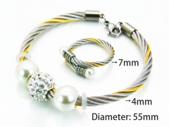 HY Jewelry Wholesale Bangle (Steel Wire)-HY38S0207HMQ