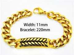 Wholesale Bracelets (18K-Gold Color)-HY22B0010JWW