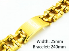 Wholesale Bracelets (18K-Gold Color)-HY08B0210KOW