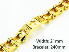 Wholesale Bracelets (18K-Gold Color)-HY08B0202JTT
