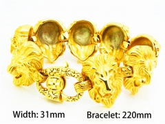 HY Wholesale Bracelets (18K-Gold Color)-HY28B0040LFF