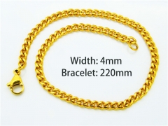 HY Jewelry Wholesale Bracelets (18K-Gold Color)-HY40B0017J0