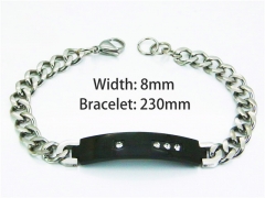 Wholesale Bracelets (Black Color)-HY55B0656NS
