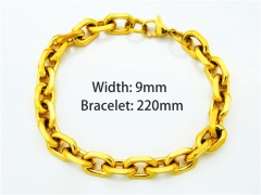 HY Jewelry Wholesale Bracelets (18K-Gold Color)-HY40B0006O5