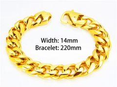 HY Wholesale Bracelets (18K-Gold Color)-HY28B0011IOU