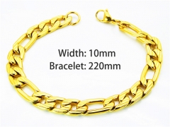 HY Jewelry Wholesale Bracelets (18K-Gold Color)-HY40B0123PZ