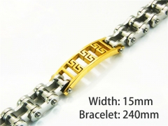 Wholesale Bracelets (18K-Gold Color)-HY08B0179INR