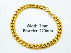 HY Jewelry Wholesale Bracelets (18K-Gold Color)-HY40B0020L0