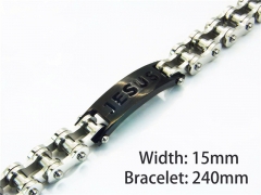 Wholesale Bracelets (Black Color)-HY08B0191INC