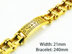 Wholesale Bracelets (18K-Gold Color)-HY08B0205JWW