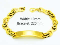 Wholesale Bracelets (18K-Gold Color)-HY55B0643NR