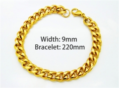 HY Jewelry Wholesale Bracelets (18K-Gold Color)-HY40B0021N0