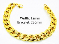 HY Jewelry Wholesale Bracelets (18K-Gold Color)-HY40B0126HHL