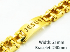Wholesale Bracelets (18K-Gold Color)-HY08B0208JOT