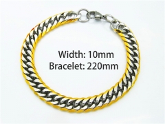 HY Jewelry Wholesale Bracelets (18K-Gold Color)-HY40B0014H10