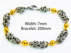HY Jewelry Wholesale Bracelets (18K-Gold Color)-HY40B0107HHZ