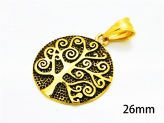 HY Wholesale Pendants (18K-Gold Color)-HY06P0221HEE