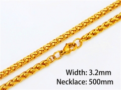 Necklaces &amp; Bracelets (18K-Gold Color)-HY40N04360