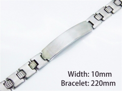 HY Wholesale Bracelets (Steel Color)-HY10B0513NC