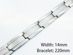 HY Wholesale Bracelets (Steel Color)-HY10B0521NC