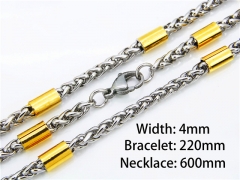Necklaces &amp; Bracelets (18K-Gold Color)-HY40S0058H30